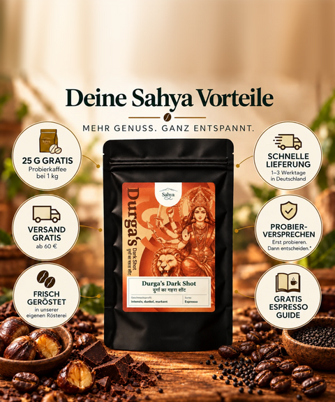 Deine Sahya Vorteile mit Durga’s Dark Shot